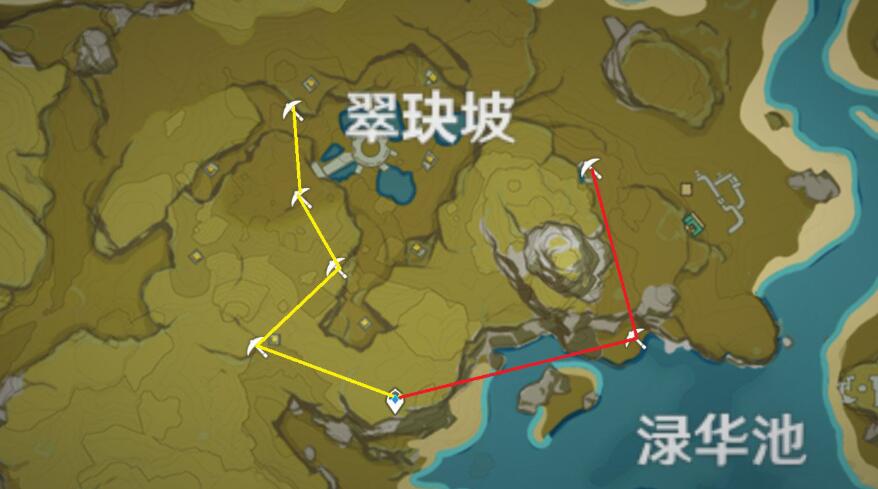原神庆云顶挖矿路线分享 原神庆云顶挖矿路线分享