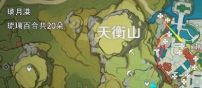原神琉璃百合采集路线推荐 原神琉璃百合采集路线推荐