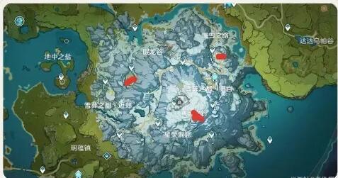 原神山中之物冰封碎片的位置在哪里 原神山中之物冰封碎片的位置在哪里