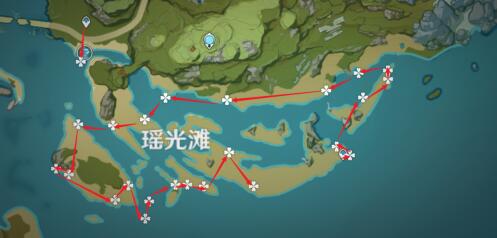 原神星螺快速采集路线 原神星螺快速采集路线