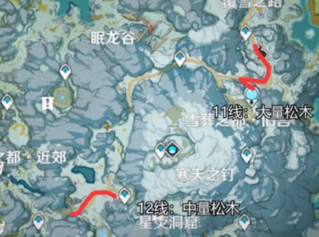 原神1.5家园木材采集位置一览 原神1.5家园木材采集位置一览