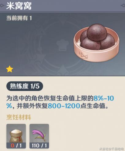 原神1.6版本新增食谱配方获取及效果一览 原神1.6版本新增食谱配方获取及效果一览