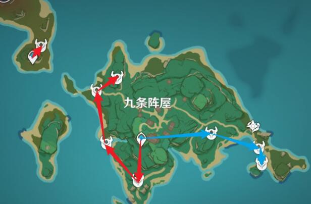 原神刀镡材料收集路线分享一览 原神刀镡材料收集路线分享一览