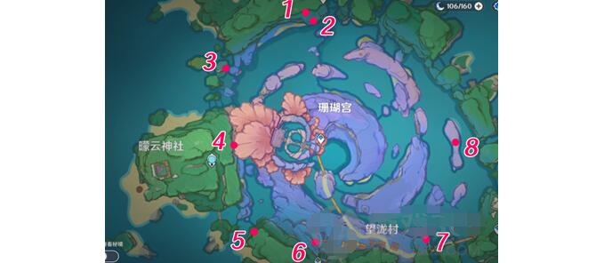 原神海祇岛林藏的宝藏刷新地点详解 原神海祇岛林藏的宝藏刷新地点详解
