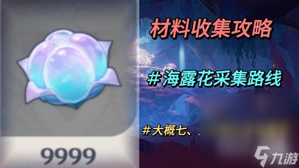 《原神》4.0枫丹特产海露花采集路线一览