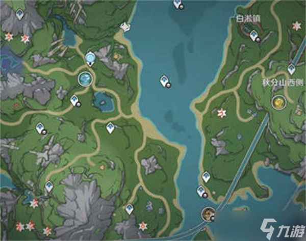 原神泡泡桔采集路线一览