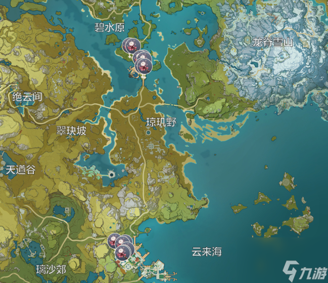 原神霓裳花分布位置汇总
