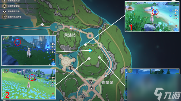 原神枫丹庭区全奇馈宝箱汇总-原神枫丹庭区全奇馈宝箱一览
