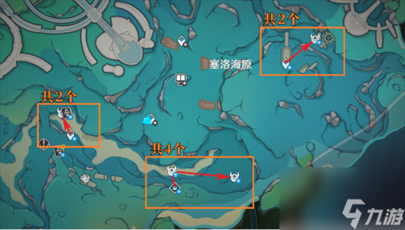《原神》枫丹水下发条机关位置一览