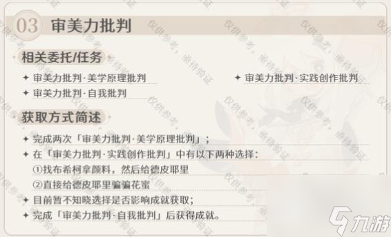 《原神》枫丹每日委托成就汇总一览