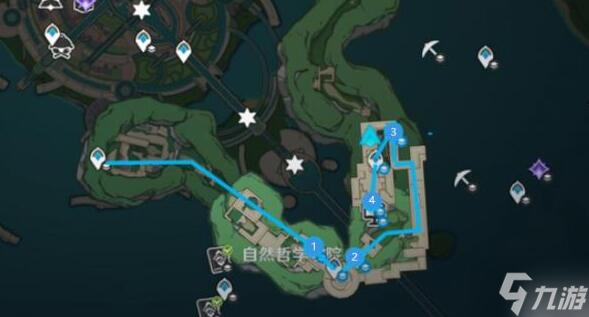原神自然哲学学院水神瞳在哪