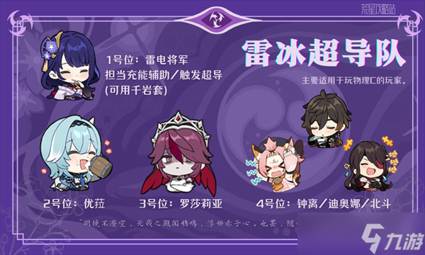 原神雷电将军武器推荐/圣遗物搭配/阵容搭配一览