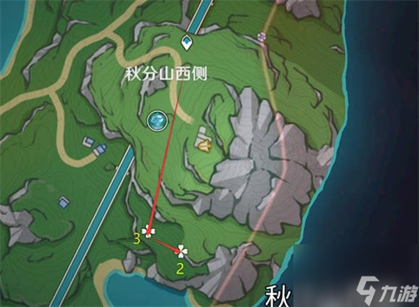 《原神4.0》虹彩蔷薇全采集路线