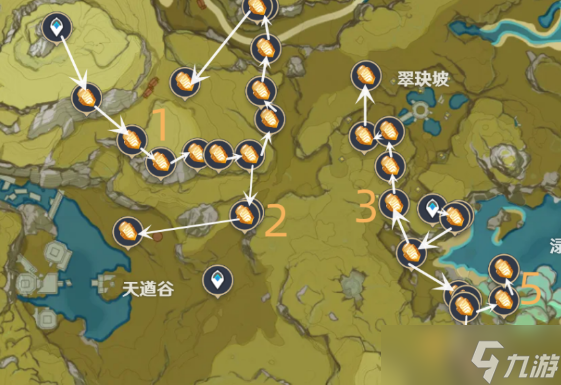 原神石珀采集位置
