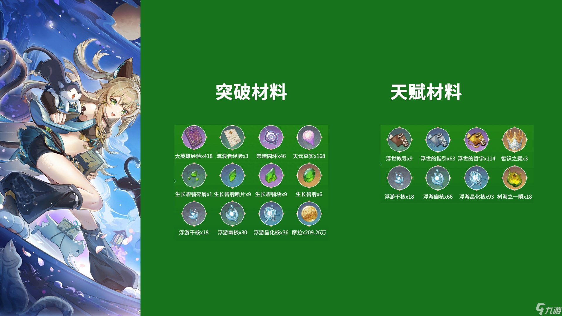 原神绮良良突破材料要什么？抽到绮良良如何培养做到这7点让你到手即毕业