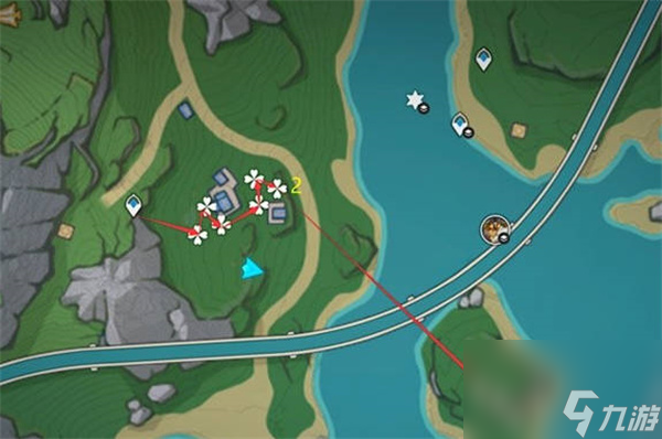 《原神4.0》虹彩蔷薇全采集路线