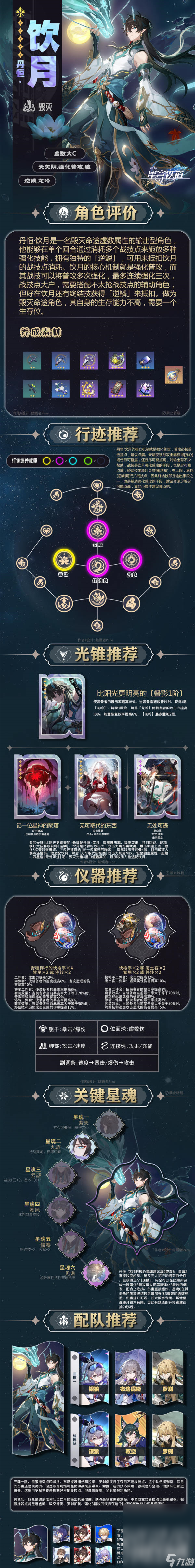 崩坏星穹铁道13丹恒饮月的一图流详解