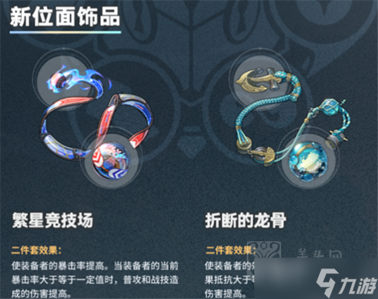 崩坏星穹铁道1.2遗器套装效果一览