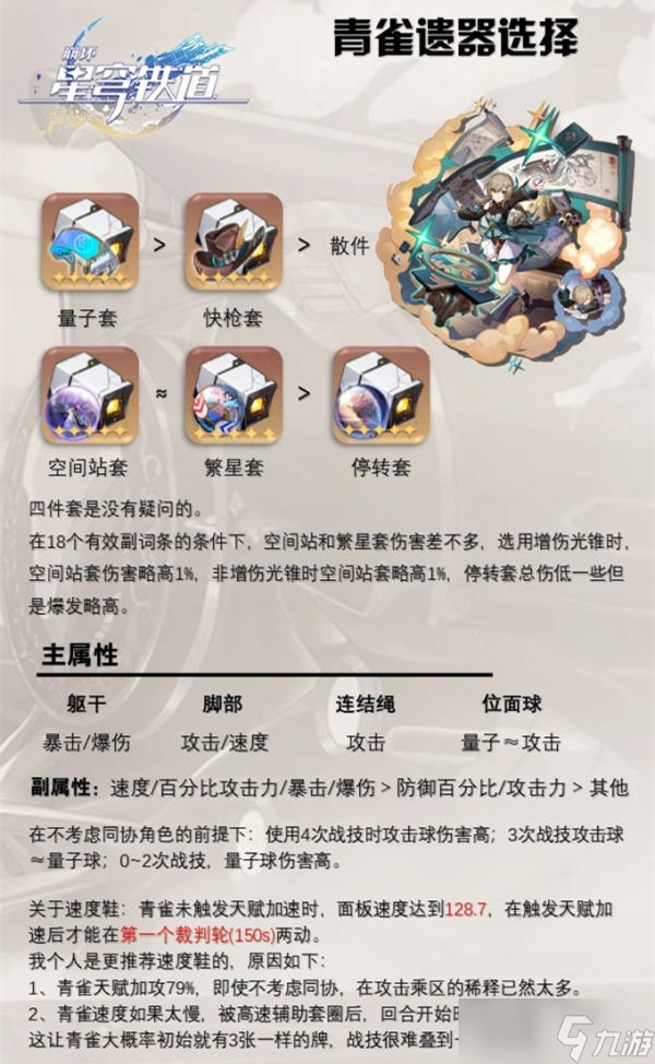《崩坏星穹铁道》1.2青雀光锥排名