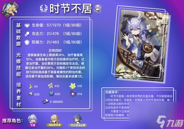 《崩坏星穹铁道》白露及罗刹光锥解析 光锥怎么配?