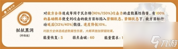 《崩坏星穹铁道》瓦尔特技术介绍 有哪些技术?