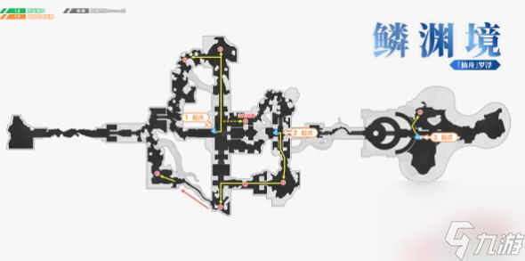 《崩坏:星穹铁道》丹鼎司鳞渊境草草路线概述
