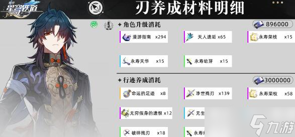 崩坏星穹铁道刃等级突破培养材料是什么