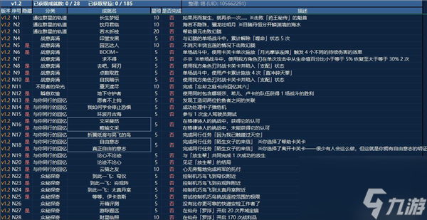 崩坏星穹铁道1.2版本新增成就一览