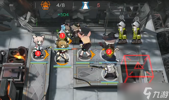 《明日方舟》主线12章教学关卡TR22明辨是非