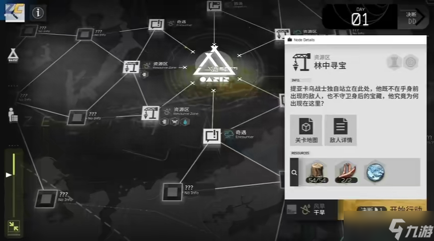 明日方舟岗哨节点激活攻略