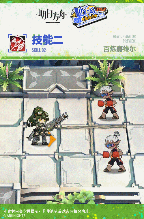 《明日方舟》异格嘉维尔技能