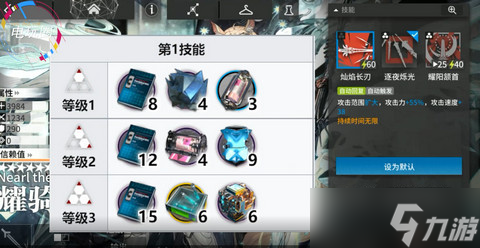 《明日方舟》耀光专三材料是什么