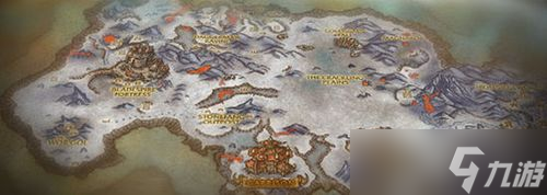 魔兽世界详细地图,魔兽世界所有地图