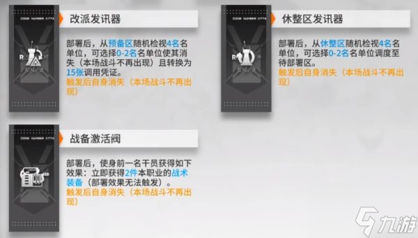 明日方舟保全派驻导能单元效果一览 具体介绍