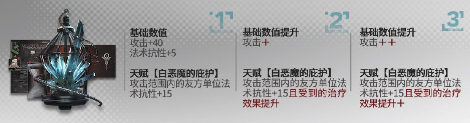 明日方舟夜莺模组升级有什么效果