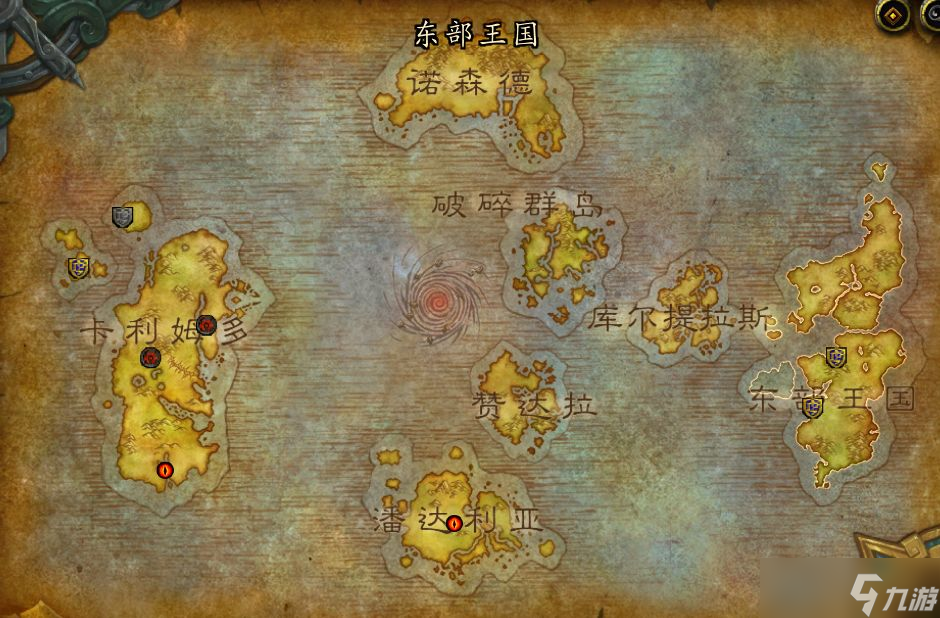 魔兽世界的地图有多大,大到让你不相信自己的眼睛