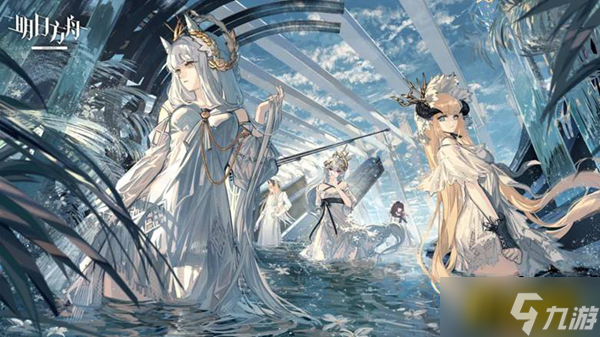 明日方舟:三周年贺图放飞泳装皮肤卫星 异客混入美女中无违和感