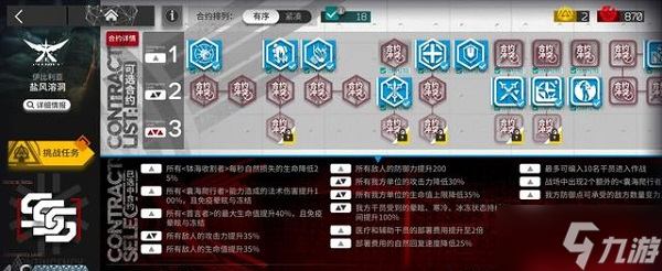 《明日方舟》渊默行动盐风溶洞18级通关攻略