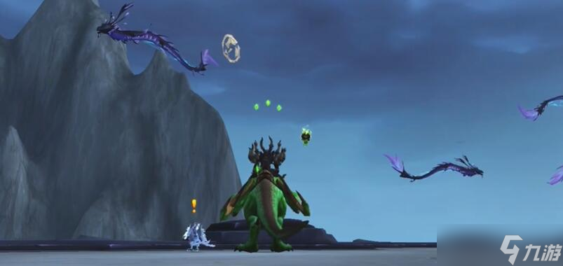 魔兽世界碧蓝林海巨龙魔符位置在哪