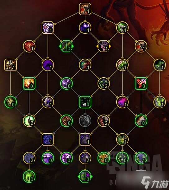 《魔兽世界》10.0前夕恶魔学识天赋加点推荐