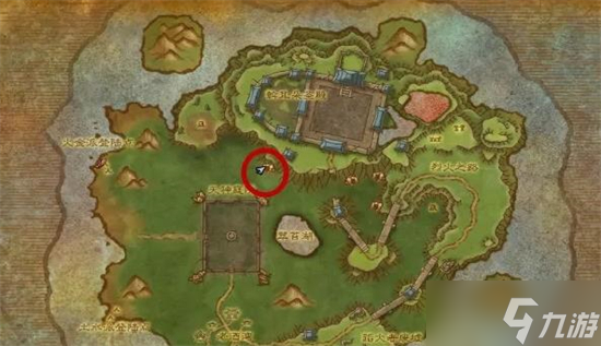 魔兽世界孤魂岩洞位置介绍