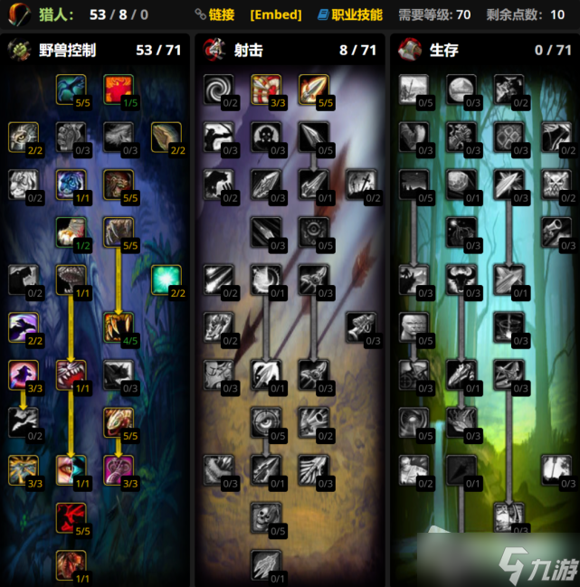 《魔兽世界》怀旧服WLK兽王猎天赋怎么点