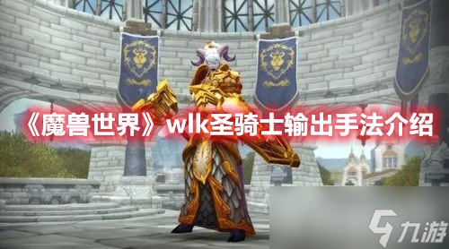 《魔兽世界》wlk圣骑士有哪些输出手法？