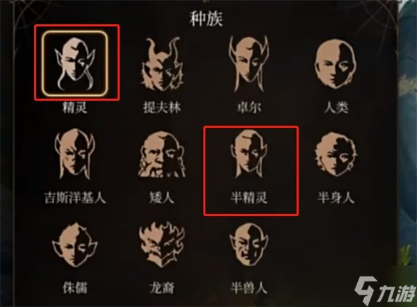 博德之门3法师什么种族合适