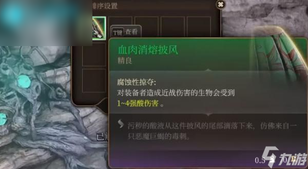 博德之门3血肉消熔披风怎么获得