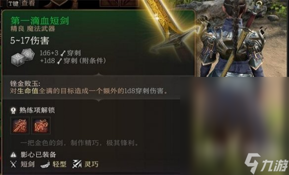 博德之门3刺剑类型详情