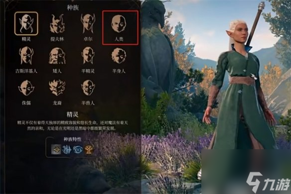 《博德之门3》法师种族引荐