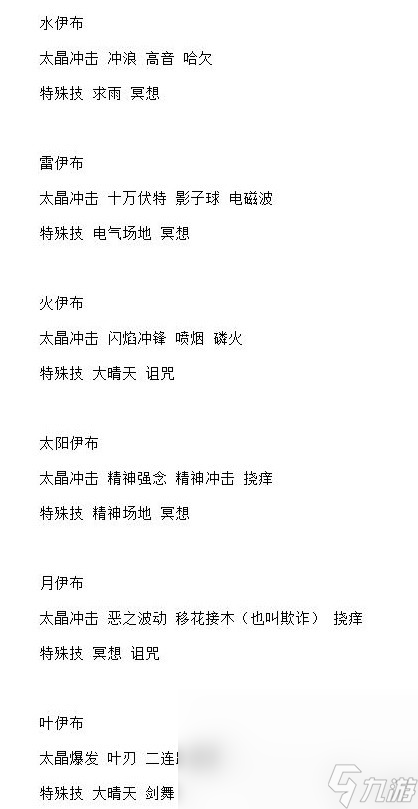 《宝可梦朱紫》6星太晶坑全BOSS技能整理