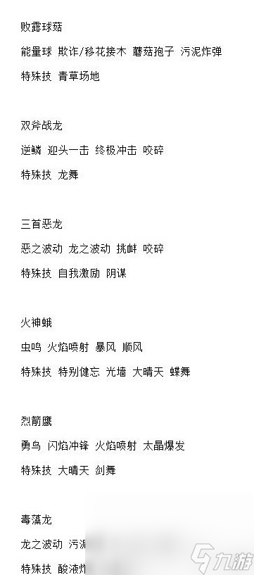《宝可梦朱紫》6星太晶坑全BOSS技能整理