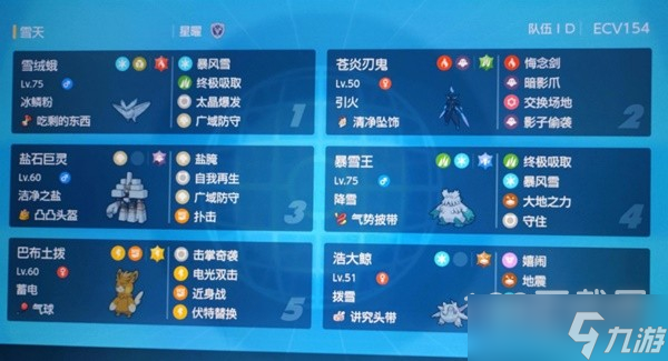 宝可梦朱紫双打娱乐雪天队配置详情